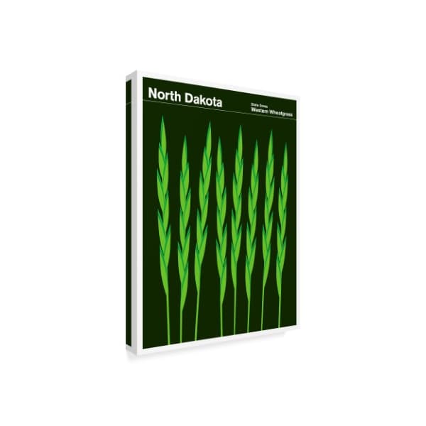 Print Collection - Artist 'Wheatgrass North Dakota' Canvas Art,24x32